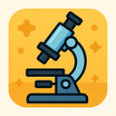 icon_finance_microscope_cartoon icon preview