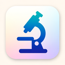 icon_finance_microscope_gradient icon preview
