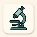 icon_finance_microscope_minimalist icon preview