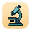 icon_finance_microscope_rounded icon preview