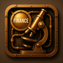icon_finance_microscope_steampunk icon preview