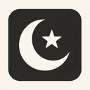 icon_finance_moon_monochrome icon preview