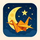 icon_finance_moon_origami icon preview