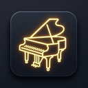 icon_finance_piano_glow_effect icon preview