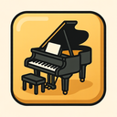 icon_finance_piano_vector icon preview