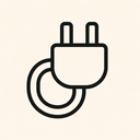 icon_finance_plug_outline icon preview