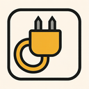 icon_finance_plug_sharp_edges icon preview