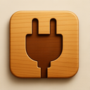 icon_finance_plug_wooden icon preview