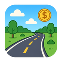 icon_finance_road_cartoon icon preview