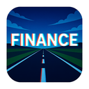 icon_finance_road_digital_glitch icon preview