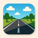 icon_finance_road_shadow_effect icon preview