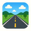 icon_finance_road_thin icon preview