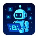 icon_finance_robot_futuristic icon preview