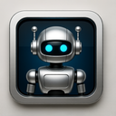 icon_finance_robot_metallic icon preview