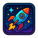 icon_finance_rocket_cyberpunk icon preview