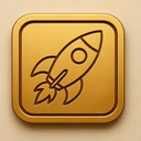icon_finance_rocket_embossed icon preview