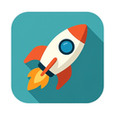icon_finance_rocket_flat_design icon preview