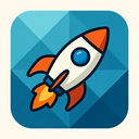 icon_finance_rocket_geometric icon preview