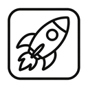 icon_finance_rocket_minimal_outline icon preview