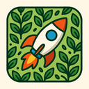 icon_finance_rocket_organic_pattern icon preview