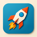 icon_finance_rocket_origami icon preview