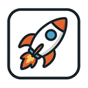 icon_finance_rocket_simplified icon preview