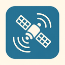 icon_finance_satellite_flat_design icon preview