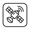 icon_finance_satellite_line_art icon preview