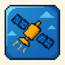 icon_finance_satellite_pixel_art icon preview