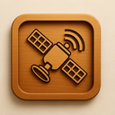 icon_finance_satellite_wooden icon preview