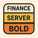 icon_finance_server_bold icon preview
