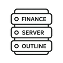icon_finance_server_outline icon preview