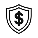 icon_finance_shield_monochrome icon preview