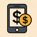 icon_finance_smartphone_bold icon preview