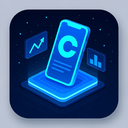 icon_finance_smartphone_futuristic icon preview
