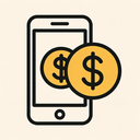 icon_finance_smartphone_geometric icon preview