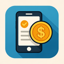 icon_finance_smartphone_sharp_edges icon preview