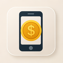 icon_finance_smartphone_transparent icon preview
