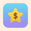 icon_finance_star_flat_pastel icon preview