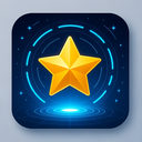 icon_finance_star_futuristic icon preview