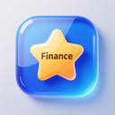 icon_finance_star_glassy icon preview