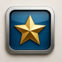 icon_finance_star_metallic icon preview