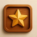 icon_finance_star_wooden icon preview