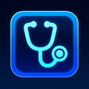 icon_finance_stethoscope_futuristic icon preview