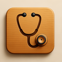 icon_finance_stethoscope_wooden icon preview