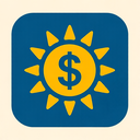 icon_finance_sun_bold icon preview
