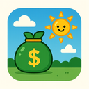 icon_finance_sun_cartoon icon preview