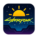 icon_finance_sun_cyberpunk icon preview