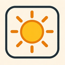 icon_finance_sun_filled icon preview