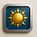 icon_finance_sun_metallic icon preview